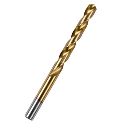 HSS-G twist drill DIN 338 Type N, short, fully ground, TIN-coated 118°